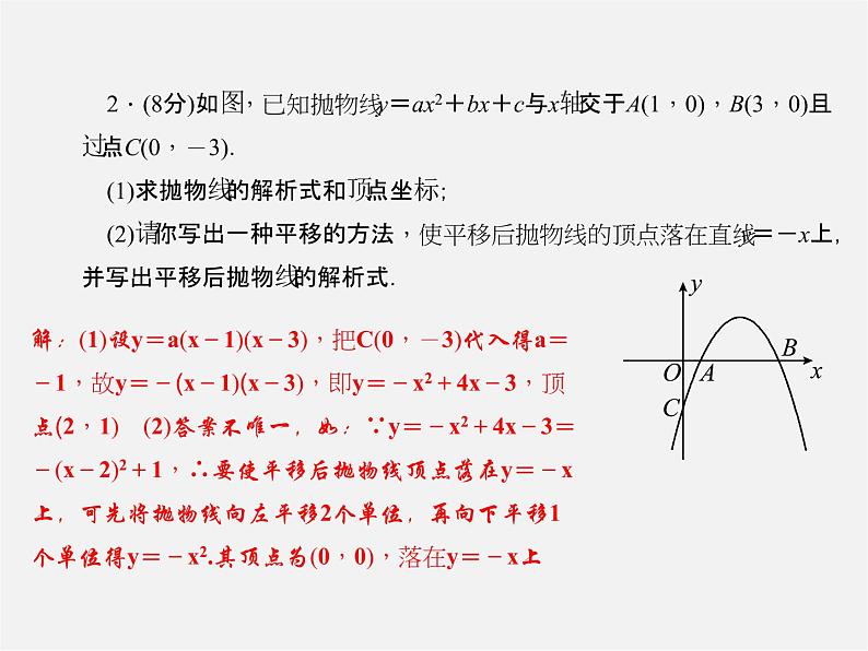 沪科初中数学九上《21.2 二次函数的图象和性质》PPT课件 (14)05