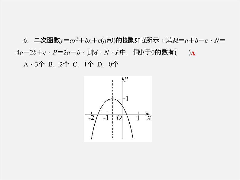 沪科初中数学九上《21.2 二次函数的图象和性质》PPT课件 (16)第7页