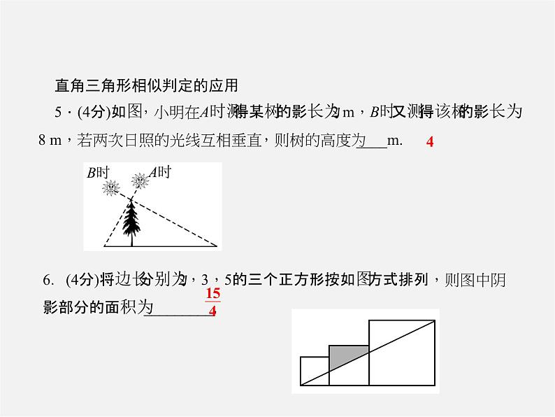 沪科初中数学九上《22.2 相似三角形的判定》PPT课件 (8)05