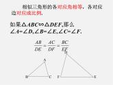 沪科初中数学九上《22.2 相似三角形的判定》PPT课件 (9)