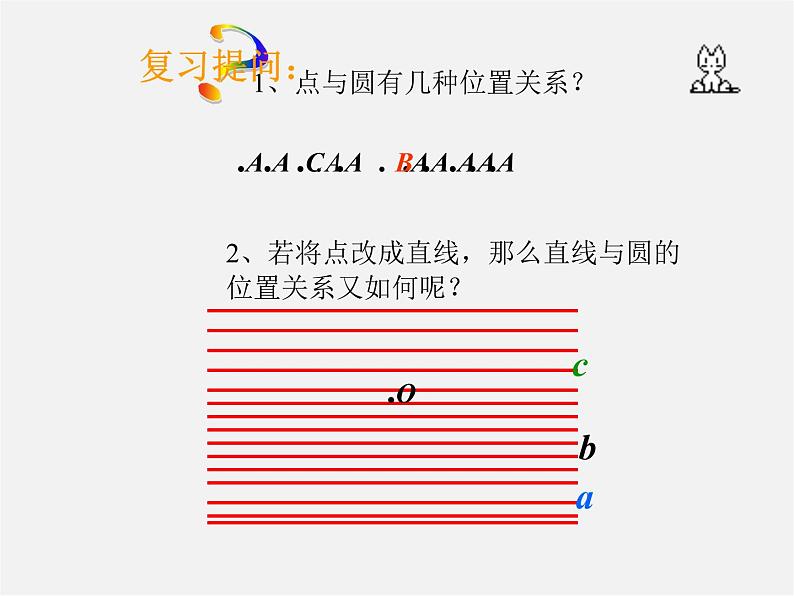 沪科初中数学九下《24.4 直线与圆的位置关系》PPT课件 (1)04