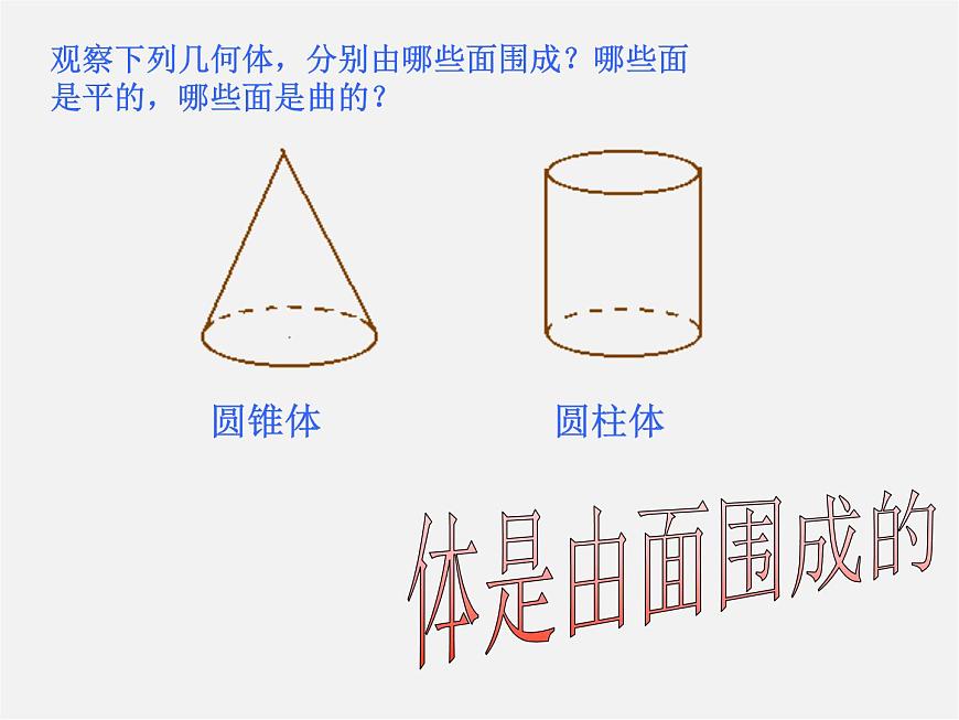 冀教初中数学七上《2.1从生活中认识几何图形》PPT课件 (3)第8页