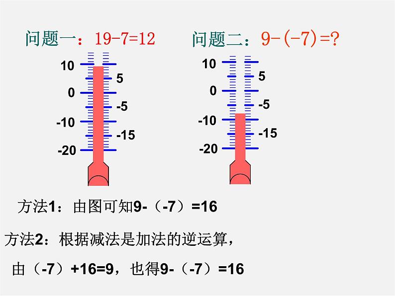 冀教初中数学七上《1.6有理数的减法》PPT课件 (2)04