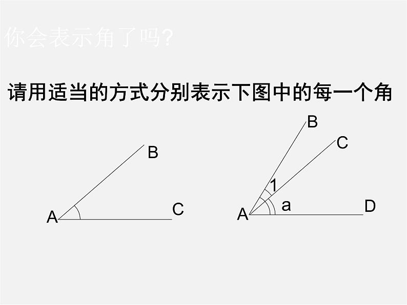 角以及角的度量PPT课件免费下载08