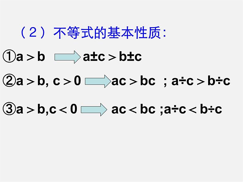 冀教初中数学七下《10.0第十章一元一次不等式和一元一次不等式组》PPT课件 (2)第4页