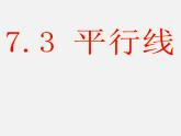 冀教初中数学七下《7.3平行线》PPT课件