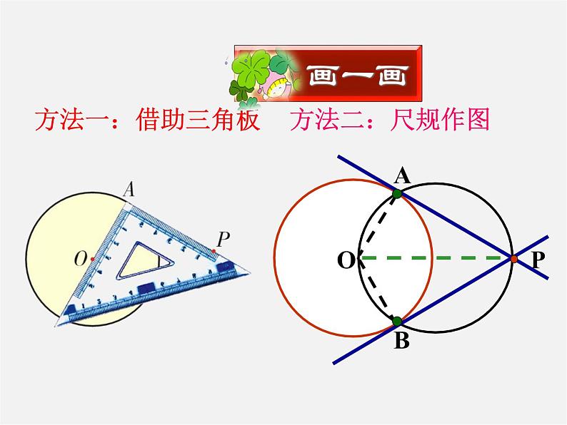 冀教初中数学九下《29.4 切线长定理 》PPT课件03