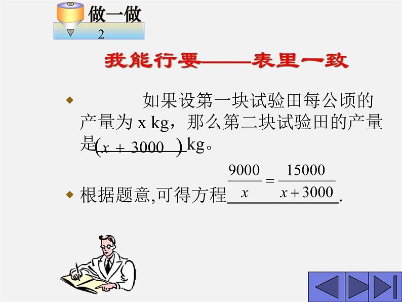 北京课改初中数学八上《10.5可化为一元一次方程的分式方程及其应用》PPT课件 (4)03