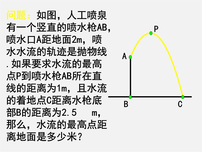 北京课改初中数学九上《20.5二次函数的一些应用》PPT课件 第3页