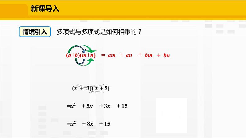 北师大版数学七年级下册课件1.5.1 平方差公式的认识第3页