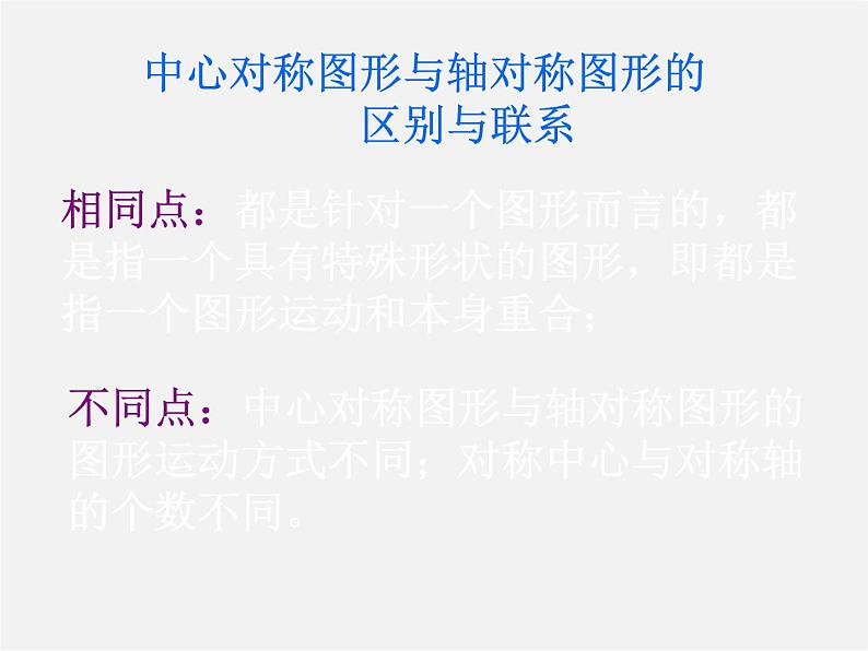 北京课改初中数学八下《16.6中心对称图形》PPT课件 第4页