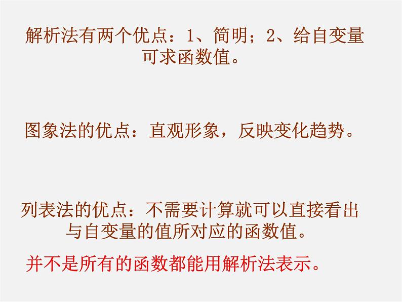 北京课改初中数学八下《15.2函数的表示法》PPT课件第7页