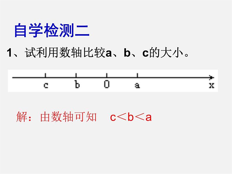 华东师大初中数学七上《2.5有理数的大小比较》PPT课件 第5页