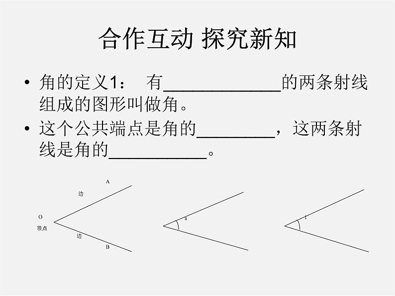 华东师大初中数学七上《4.6.1角》PPT课件 第3页