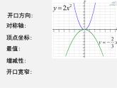 北京课改初中数学九上《20.2二次函数y=ax^2+bx+c(a≠0) 的图象》PPT课件 (10)