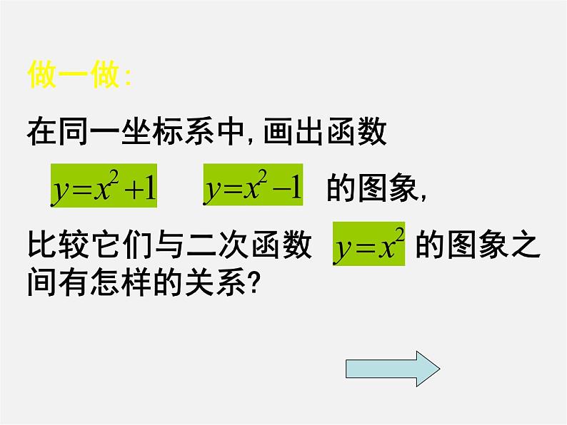 北京课改初中数学九上《20.2二次函数y=ax^2+bx+c(a≠0) 的图象》PPT课件 (10)04