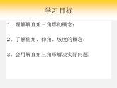 北京课改初中数学九上《21 解直角三角形复习 课件 北京课改版