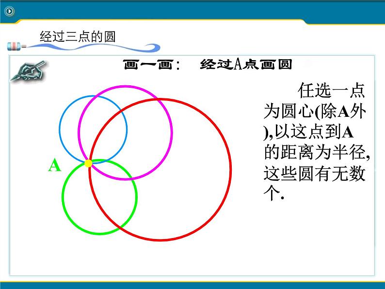 北京课改初中数学九上《22.2过三点的圆 课件（二） 北京课改版03