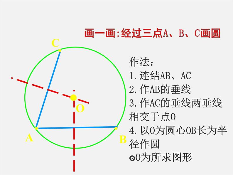 北京课改初中数学九上《22.2过三点的圆（二）课件  北京课改版05