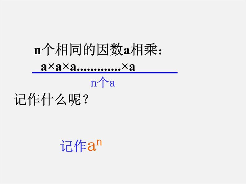 华东师大初中数学七上《2.11有理数的乘方》PPT课件 第4页