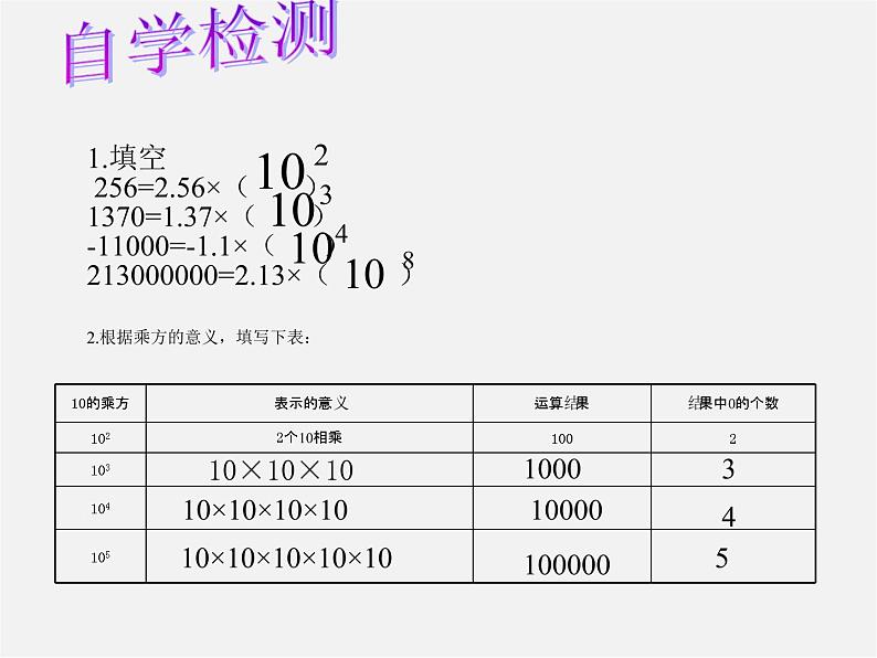 华东师大初中数学七上《2.12科学记数法》PPT课件 第3页