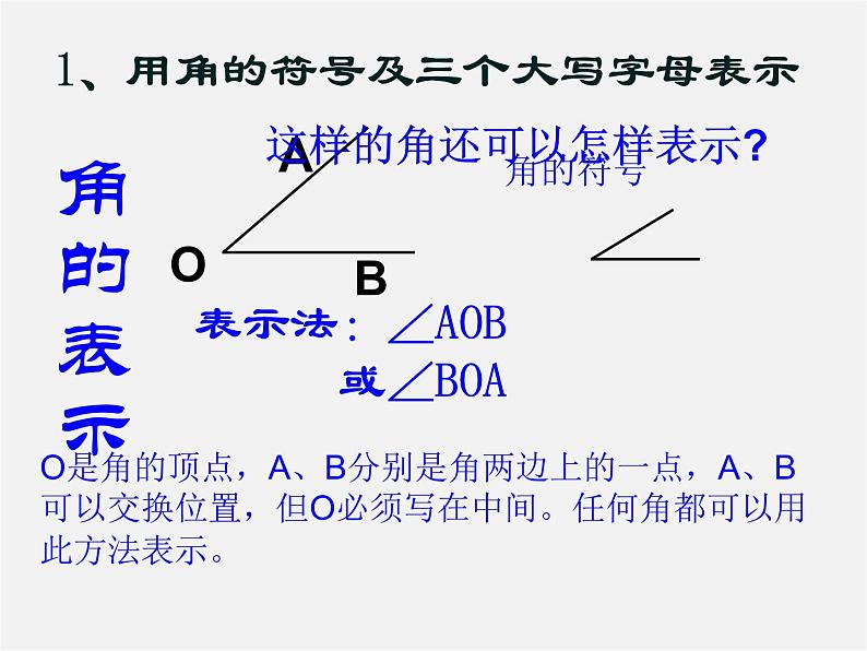 华东师大初中数学七上《4.6.1 角课件06