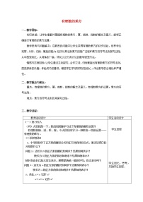 2021学年2.11 有理数的乘方教案设计