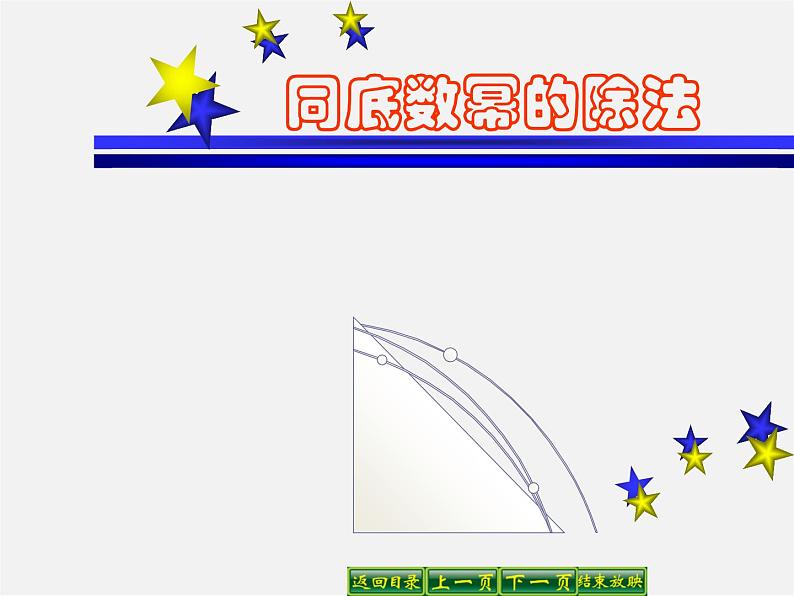 华东师大初中数学八上《12.1.4同底数幂的除法》PPT课件 (2)01