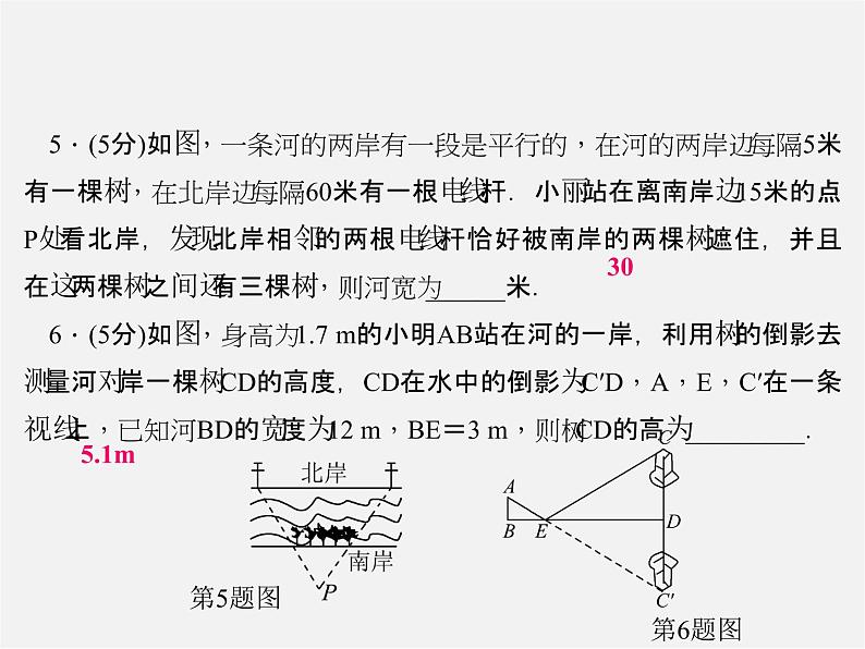 华东师大初中数学九上《23.3相似三角形》PPT课件 (5)第6页