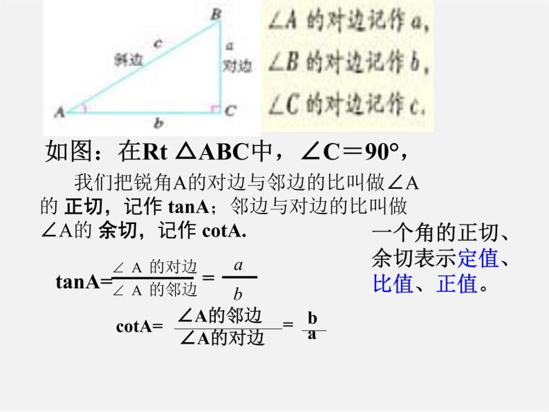 华东师大初中数学九上《24.3.1 锐角三角函数（第4课时）课件06