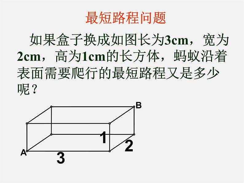 华东师大初中数学八上《14.2勾股定理的应用》PPT课件 (2)第3页