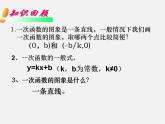 华东师大初中数学八下《17.3.3 一次函数的性质课件