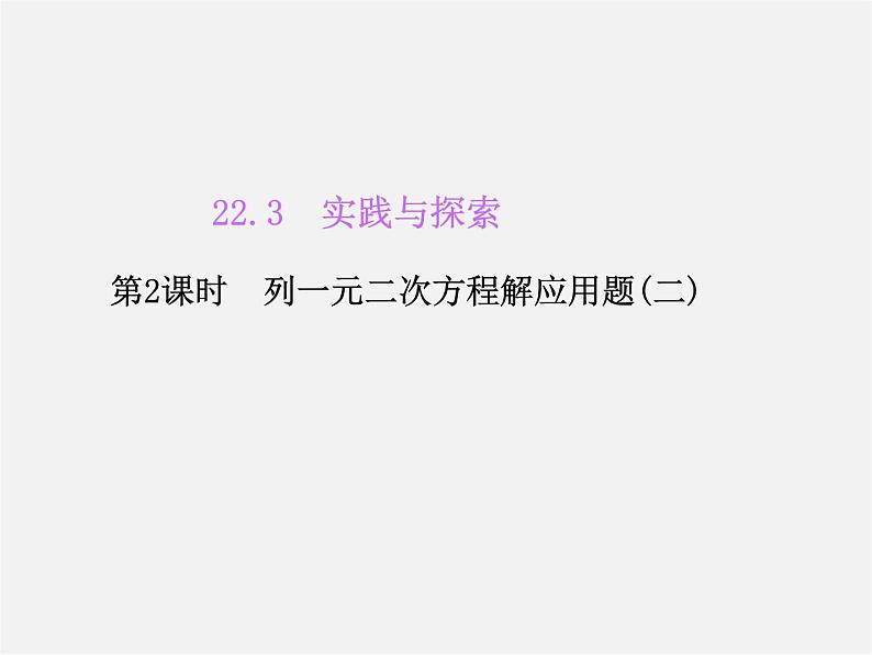 华东师大初中数学九上《22.3实践与探索》PPT课件 (6)01