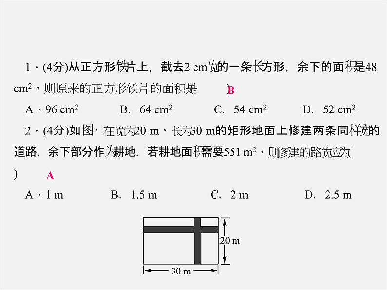 华东师大初中数学九上《22.3实践与探索》PPT课件 (5)03