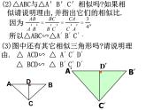 2021-2022学年度北师版九年级数学上册课件 4.6相似三角形的性质