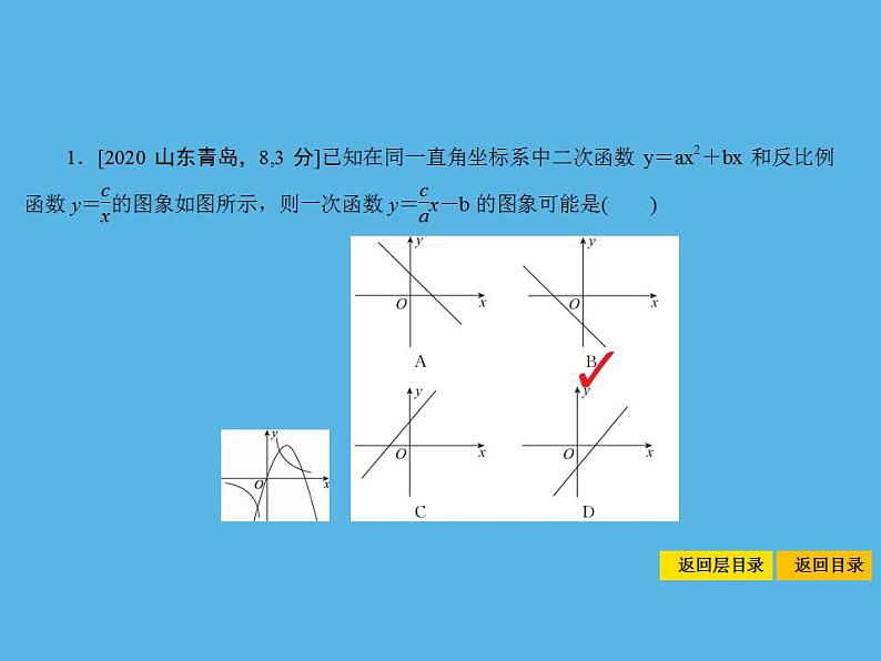 中考命题22 二次函数的图象和性质-2021年中考数学一轮复习课件（74张）第3页