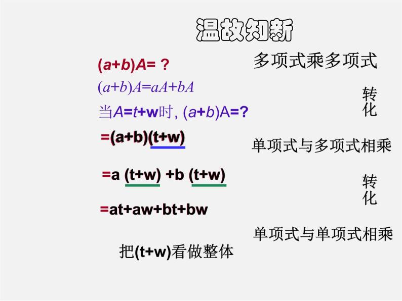 青岛初中数学七下《11.4多项式乘多项式》PPT课件 (2)06