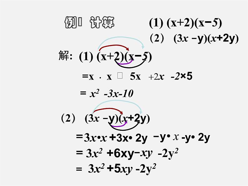 青岛初中数学七下《11.4多项式乘多项式》PPT课件 (2)第8页