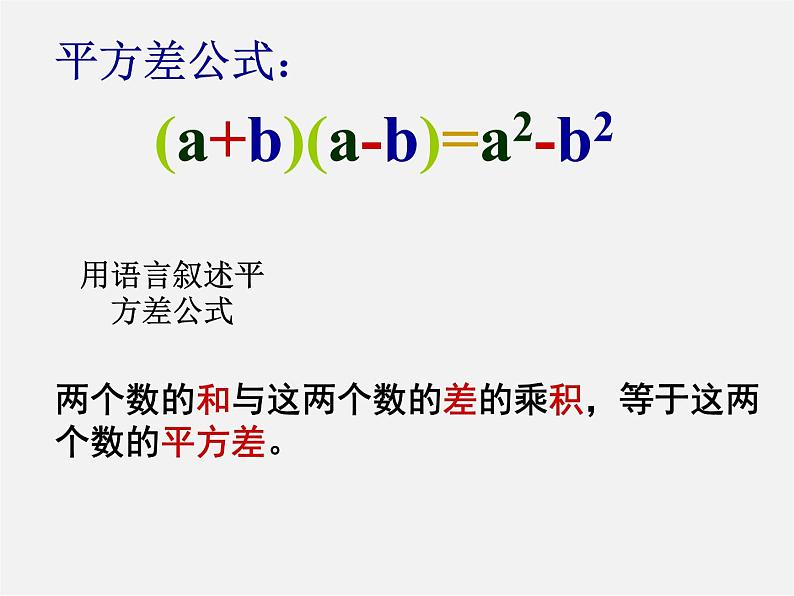 青岛初中数学七下《12.1平方差公式》PPT课件 (3)05