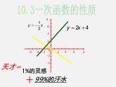 青岛初中数学八下《10.3一次函数的性质》PPT课件 (7)