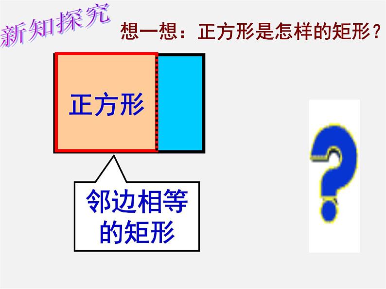 青岛初中数学八下《6.3特殊的平行四边形》PPT课件 (1)06