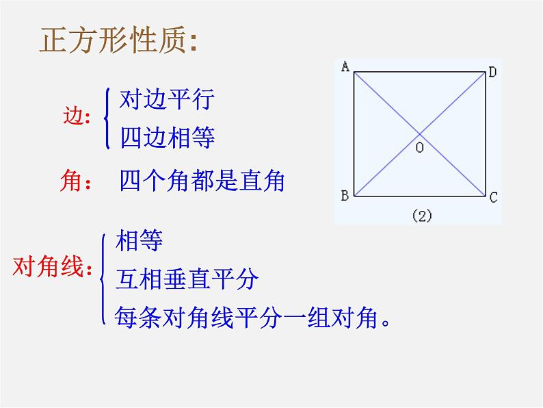 青岛初中数学八下《6.3特殊的平行四边形》PPT课件 (5)第8页