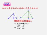 青岛初中数学九上《1.3相似三角形的性质》PPT课件