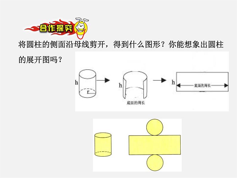 青岛初中数学九下《7.3圆柱的侧面展开图》PPT课件 (3)06