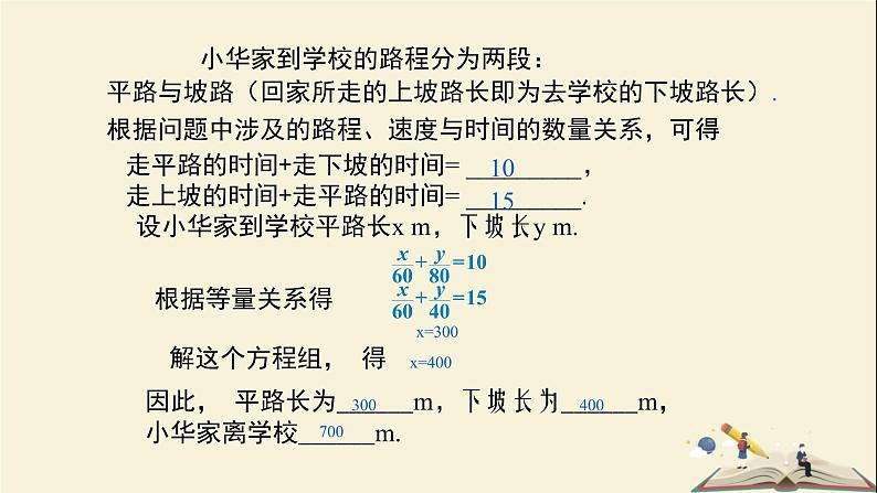 1.3.2  二元一次方程组的应用（第2课时）（课件）2021-2022学年七年级数学下册同步教学（湘教版）第5页