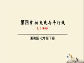 4.2 平移（课件）2021-2022学年七年级数学下册同步教学（湘教版）