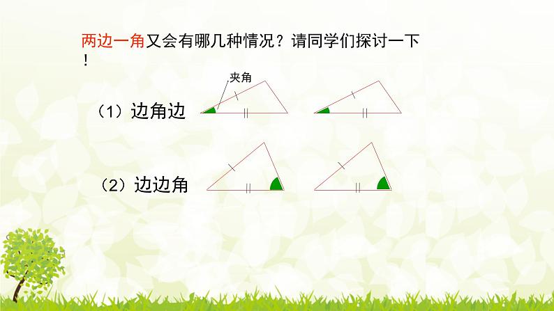 北师大版七年级数学下册 4.3.3   用“边角边”判定三角形全等 课件+练习08