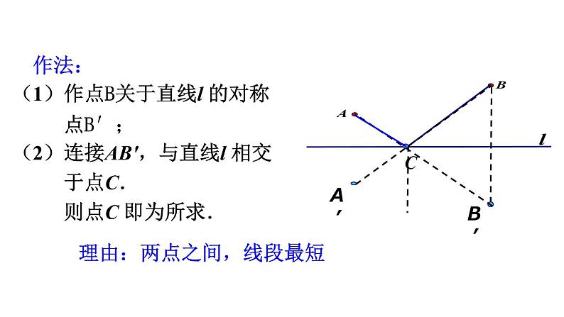 人教版八年级上册 13.4 课题学习 最短路径问题 课件07