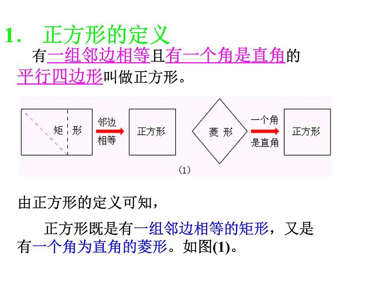 人教版数学八年级下册 18.2.3 正方形课件 课件04