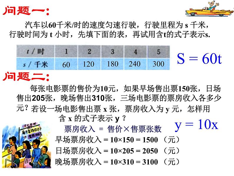 人教版数学八年级下册 19.1 变量与函数 课件02